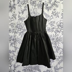 Finesse black Belle mini dress small